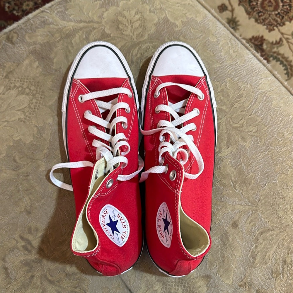 red high top converse
